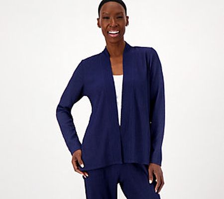 As Is Isaac Mizrahi Live  Open Front Cardigan