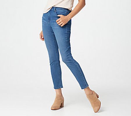 As Is Isaac Mizrahi Live! Regular True Denim Ankle Jeans