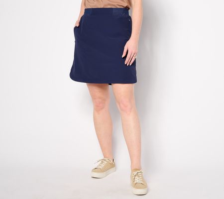 As Is Isaac Mizrahi Live! Tall Clubhouse Stretch Skort