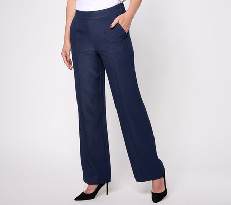 As Is Isaac Mizrahi Live! Tall Forever Twill Pull On Trouser