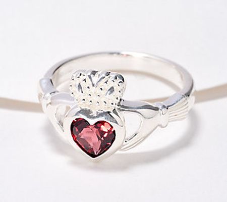 As Is JMH Jewellery Sterling Silver Kerry Claddagh Ring