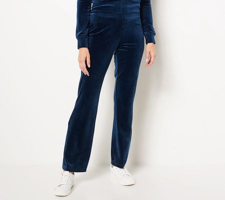 As Is Juicy Couture Luxe Velour Flare Pant