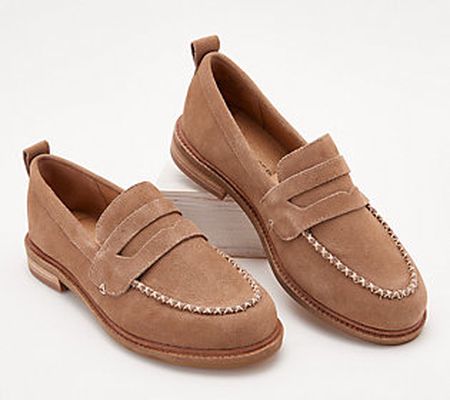 As Is Kelsi Dagger Leather or Suede Loafers - Lens