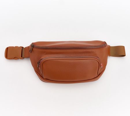 As Is Kibou Vegan Leather Belt Bag with Accessories