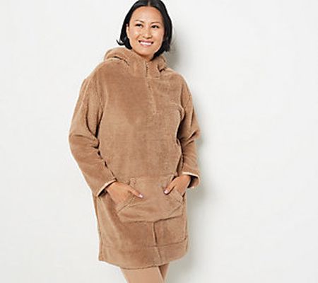As Is Koolaburra by UGG Sherpa Fleece HoodedLounger