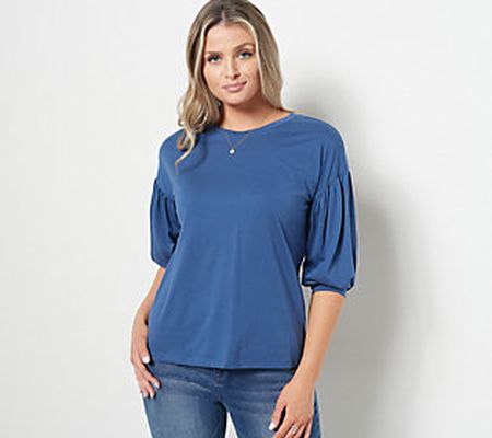 As Is Laurie Felt Cotton Modal Everyday Tee