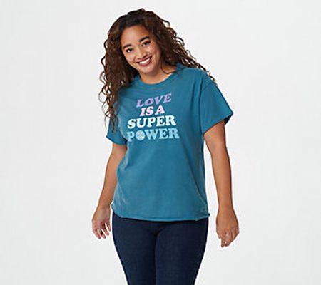 As Is Life is Good Women's Relaxed Crusher Tee