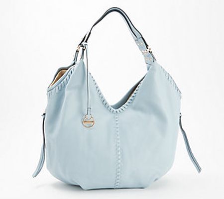 As Is Lodis Large Whipstitch Leather Tote - Lacey