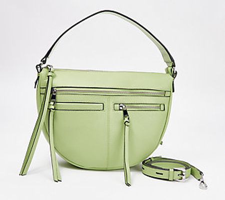 As Is Lodis Small Convertible Leather Crossbody