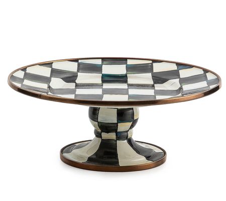 As Is Mackenzie-Childs Mini Pedestal Platter