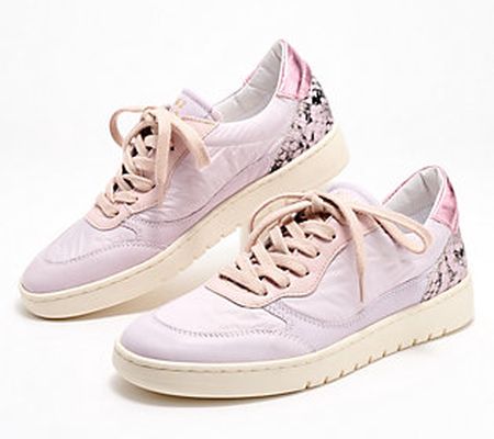 As Is Miz Mooz Nylon & Leather Sneakers -Veronica