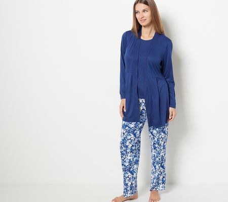 As Is Muk Luks Regular Cloud Knit 3-Piece Set