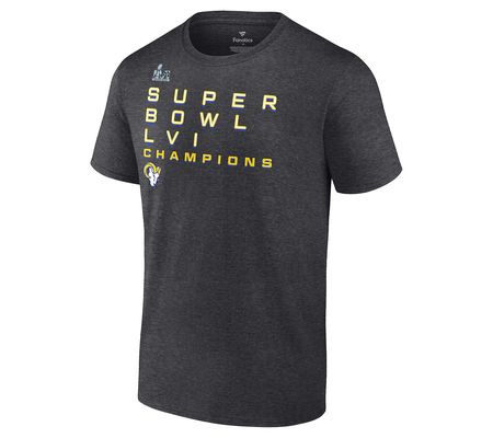 As Is NFL Super Bowl LVI Champions Rams Signature T