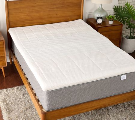 As Is Northern Nights 3" Zoned Memory Foam Mattress Topper