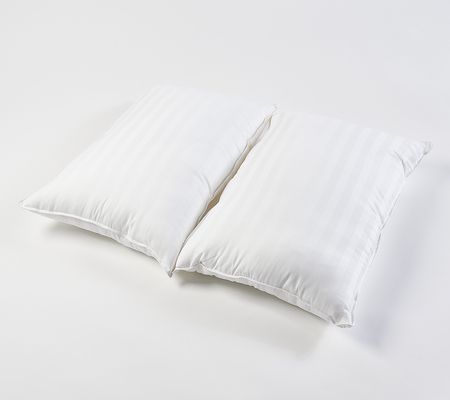 As Is Northern Nights S/2 Queen Luxury Plushor Firm Pillows