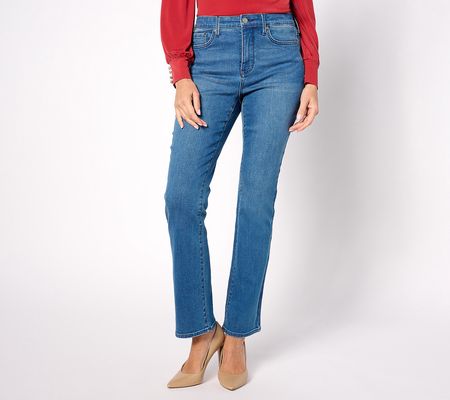 As Is NYDJ High Rise Billie Mini Bootcut Jean - Amour