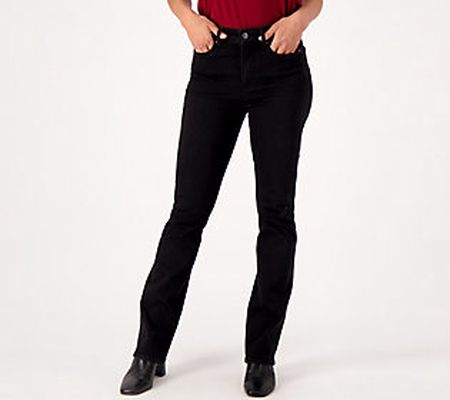 As Is NYDJ Le Silhouette High Rise Slim Boot cut Jeans-Stell
