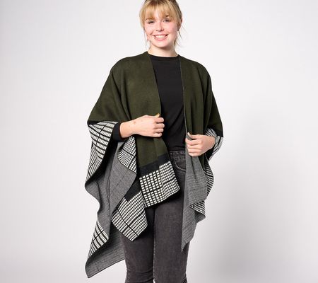 As Is Patricia Nash Criss Cross Cape