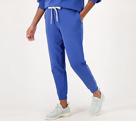 As Is Peace Love World Joyful Petite French Terry Jogger