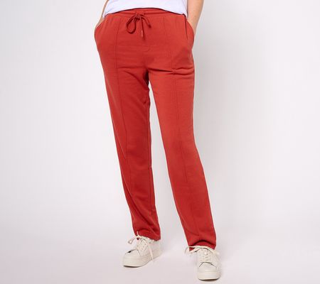 As Is Peace Love World Petite Tapered French TerryAnkle Pant