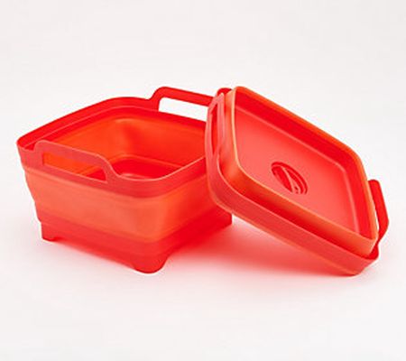 As Is Prepology Set of 2 Collapsible Dish Drainers
