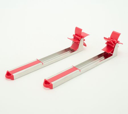 As Is Prepology Set of 2 SS Watermelon Slicers