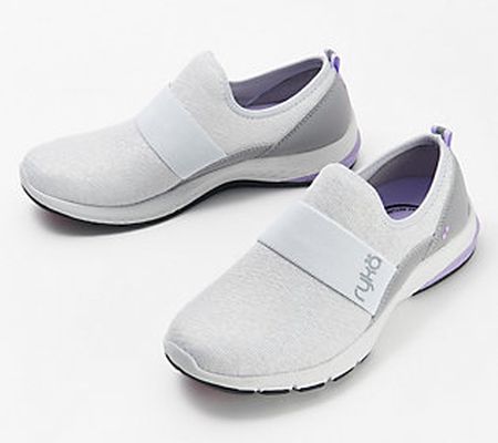 As Is Ryka Mesh & Neoprene Slip-On Sneakers -Easy Going