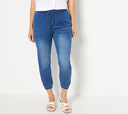 As Is Side Stitch Petite Mid-Rise Jogger Pant