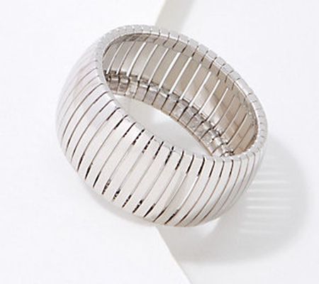 As Is Silver Style Omega Flex Ring, SterlingSilver