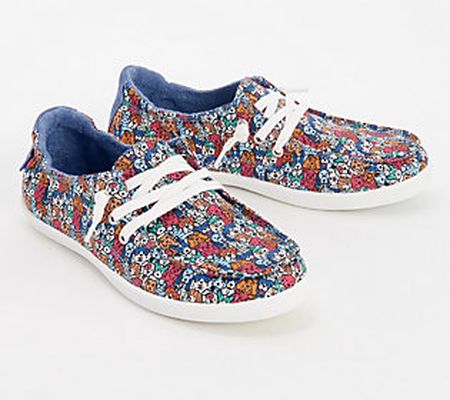 As Is Skechers BOBS B Cute Washable Slip-Ons- Pawty Appaws
