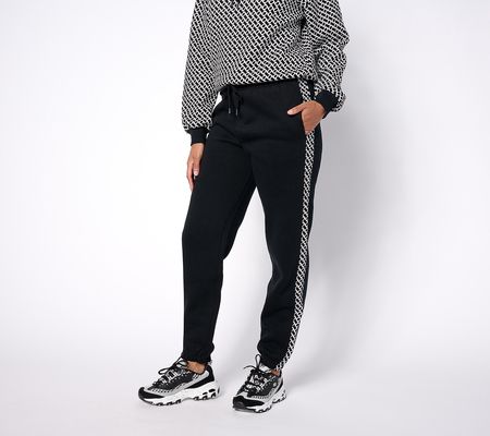 As Is Skechers DVF Collection Chainlink Jogger