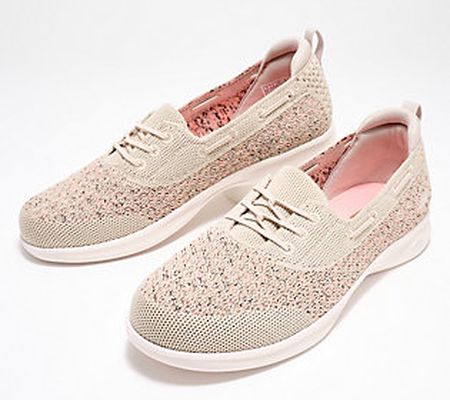 As Is Skechers GO Step Lite Washable Knit Slip-Ons