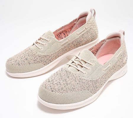 As Is Skechers GO Step Lite Washable KnitSlip Ons