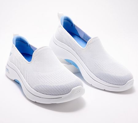 As Is Skechers GOWalk Arch Fit RecycledVegan MeshSlip-ons