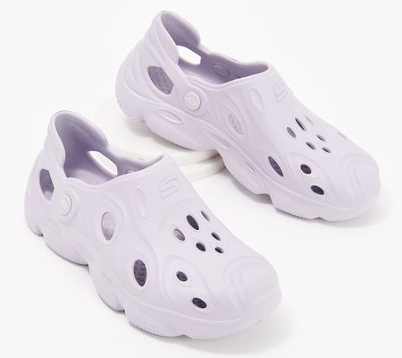 As Is Skechers Perforated Washable Clogs- Dashing