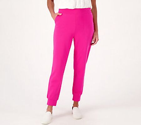 As Is Sport Savvy Petite All Day French Terry Pull On Jogger