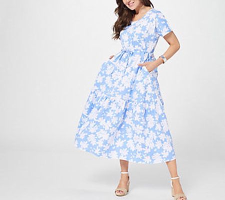 As Is Stan Herman Happy Days 100% Cotton Reg. Length Dress