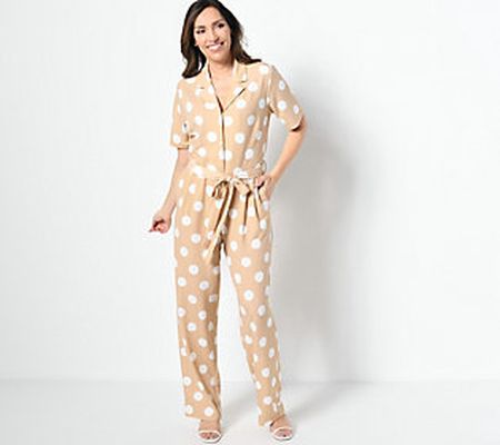 As Is Studio Park x Leah Williams Tall PolkaDot Jumpsuit