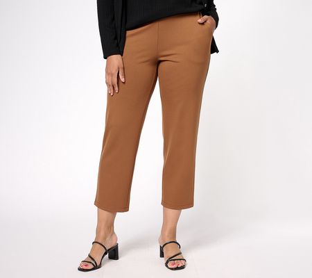 As Is Susan Graver Modern Essentials Supreme Stovepipe Pants