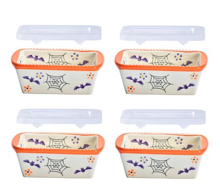 As Is Temp-tations Seasonal Set of 4 Mini Loaf Pans