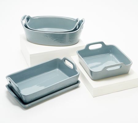 As Is Temp-tations Woodland 5-Piece Essential Bakeware Set