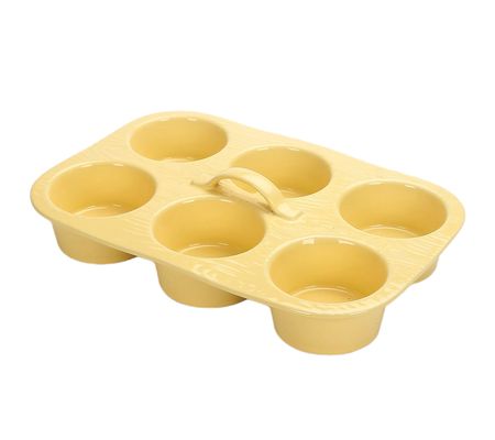 As Is Temp-tations Woodland 6-Cup Texas Muffin Pan