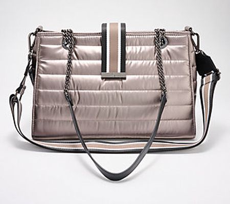 As Is Think Royln Large Shoulder Bag with Crossbody Strap