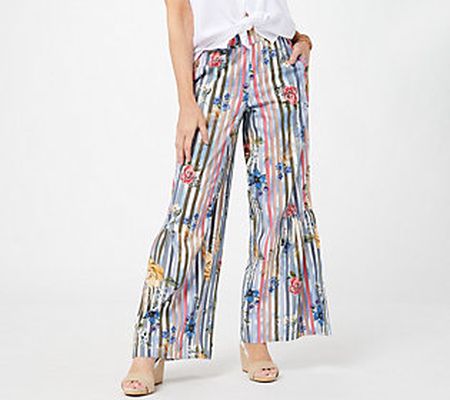 As Is Tolani Collection Regular Print Palazzo Pants