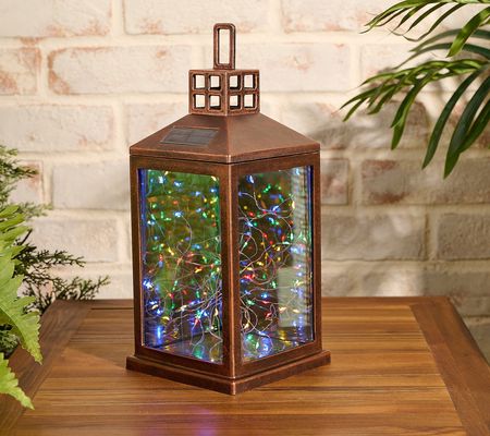 As Is Ultimate Innovations Solar Fairy Light Lantern