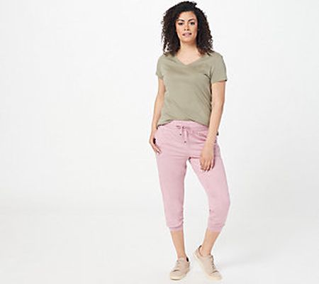 As Is zuda Petite Z-Cool Cropped Joggers