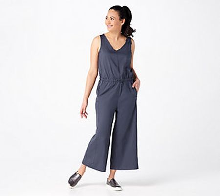 As Is zuda Z-Eco Petite Cropped Jumpsuit