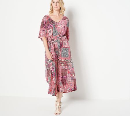 As IsAttitudes by Renee Pet Como Jersey ShortSleeve Jumpsuit