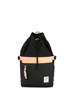 As2ov drawstring backpack - Black