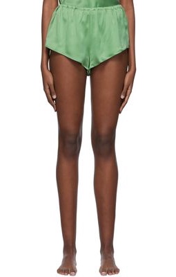 ASCENO Green Venice Pyjama Shorts
